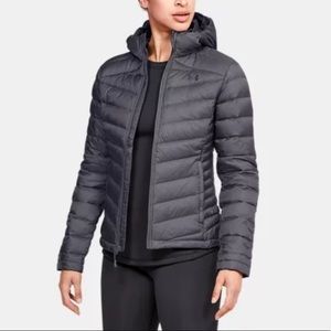 Under Armour Iso Down Hooded Jacket Purple